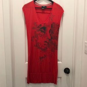 3 for $20 Bench Red Printed Dress - Size Medium
